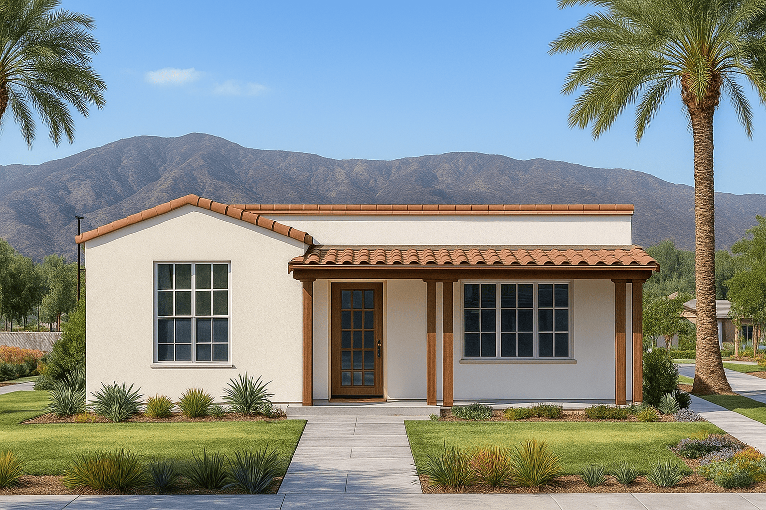 La Mariposa III 1289 sq ft - Facade view 1